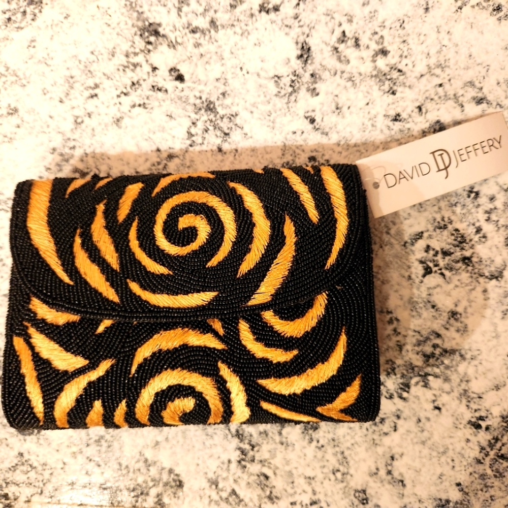 🧡💛Beaded Clutch💛🧡